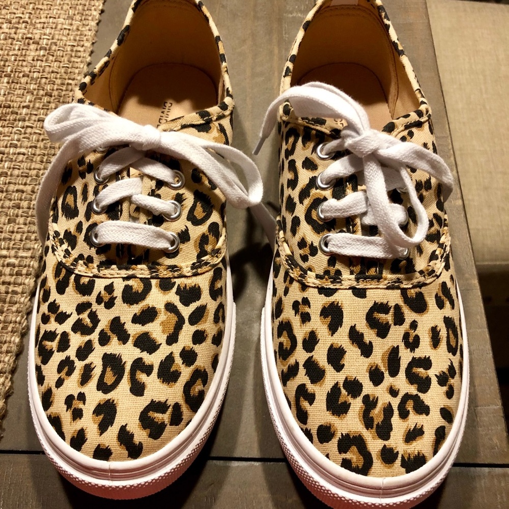 Leopard print Tennis shoes